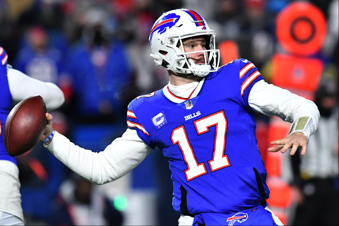 Football_NFL_Buffalo Bills quarterback Josh Allen