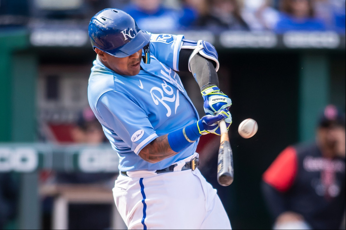 Baseball_MLB_Kansas City Royals' Salvador Perez