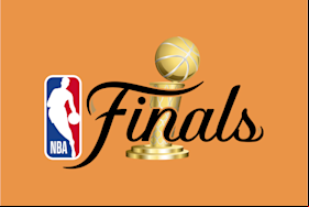 Logo_Basketball_NBA Finals coloured background